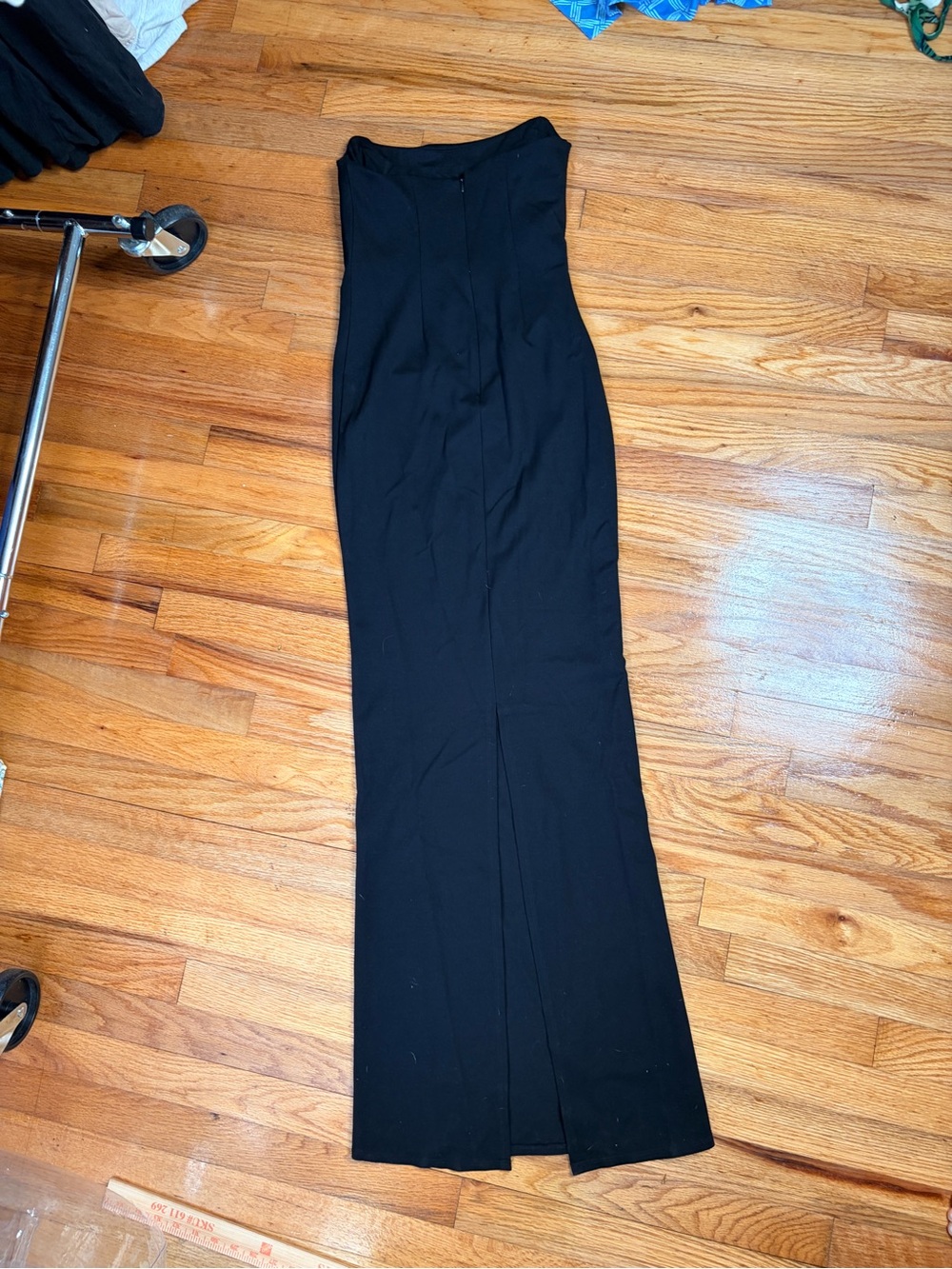 NWT Michael Costello x Revolve Black Strapless Evening Gown Small - Picture 13 of 14